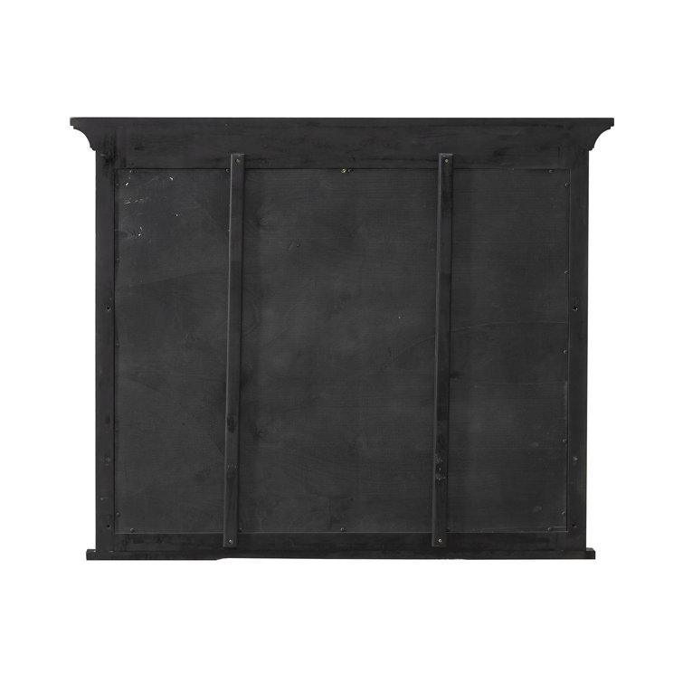 Queen Dark Brown 5-Piece Bedroom Set with Dresser and Mirror