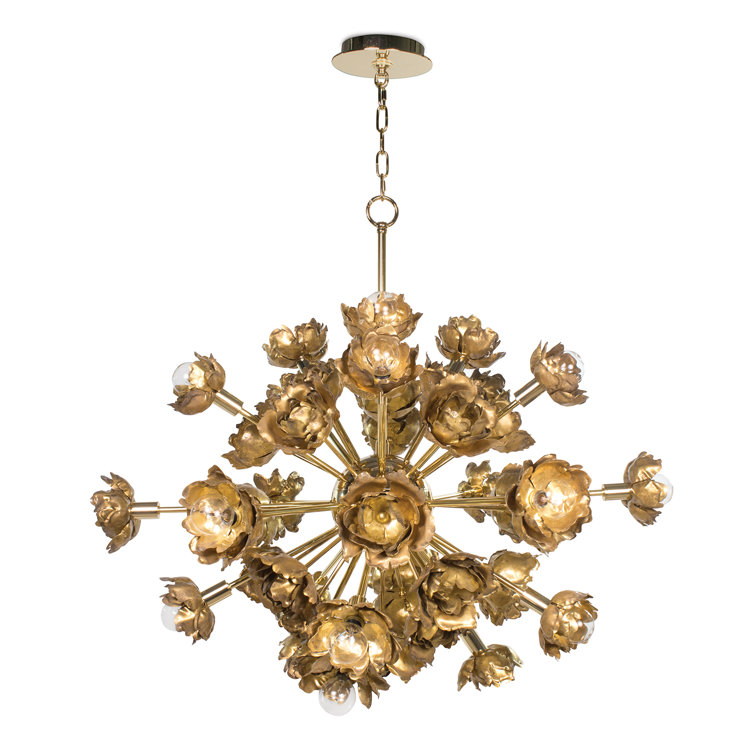 Adeline Gold 22-Light Sputnik Chandelier