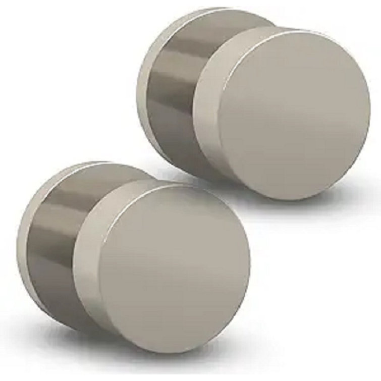 Buena Satin Nickel Round Door Knob Set