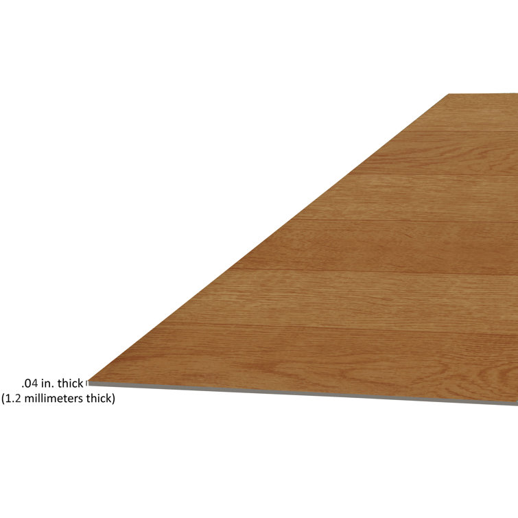 Light Oak Self-Adhesive Vinyl Floor Tiles for Kitchen and Bathroom
