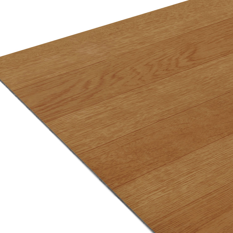 Light Oak Self-Adhesive Vinyl Floor Tiles for Kitchen and Bathroom