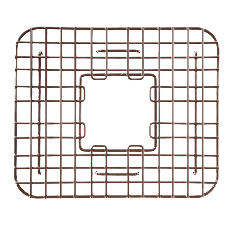SinkSense Gehry Antique Brown 14" x 11.75" Kitchen Sink Bottom Grid