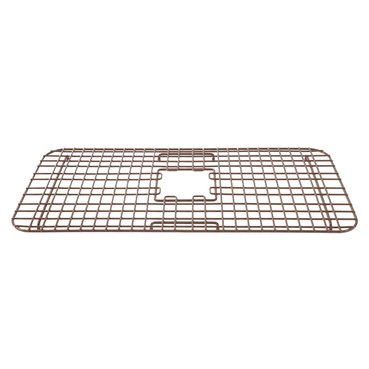 Rohe Antique Brown 27.75" x 13.38" Stainless Steel Sink Grid