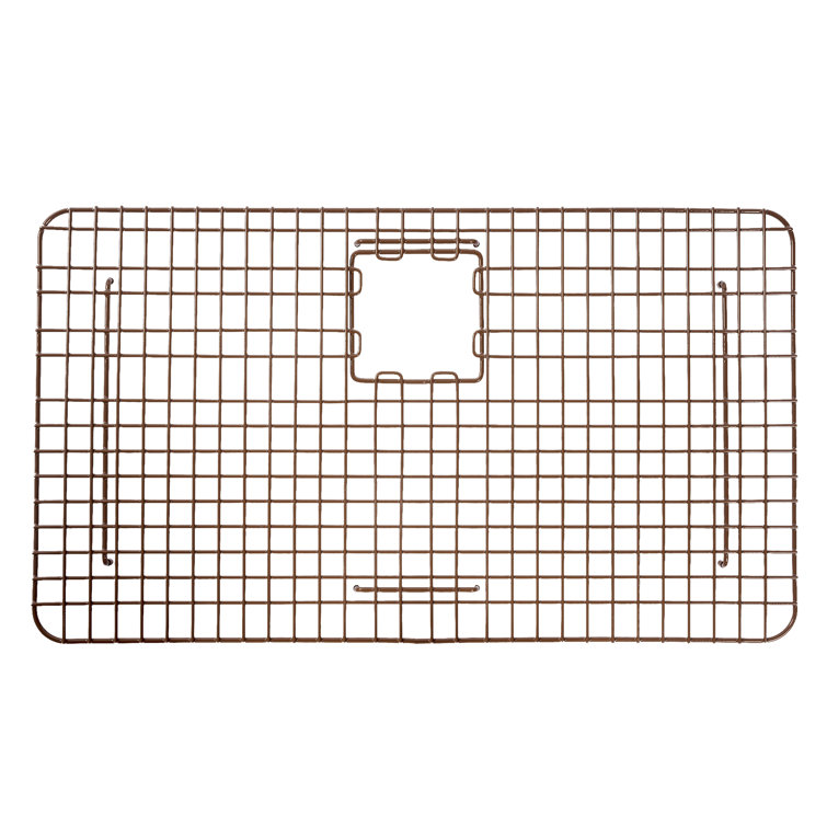 Merrick Antique Brown Vinyl Coated Steel Kitchen Sink Bottom Grid