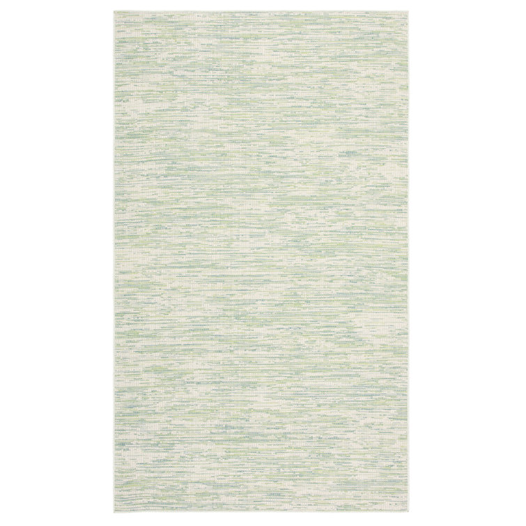 Hampton Green Square Wool and Synthetic Area Rug