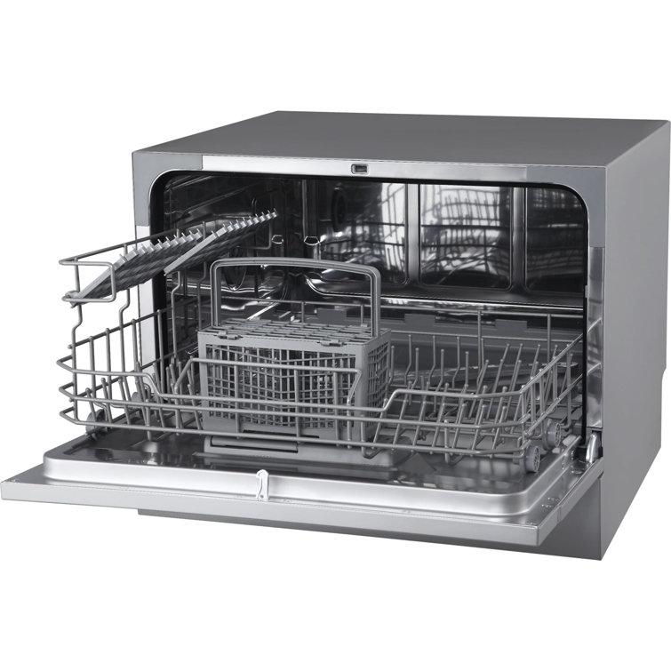 EdgeStar White 21.63 Inch Countertop Dishwasher with Energy Star