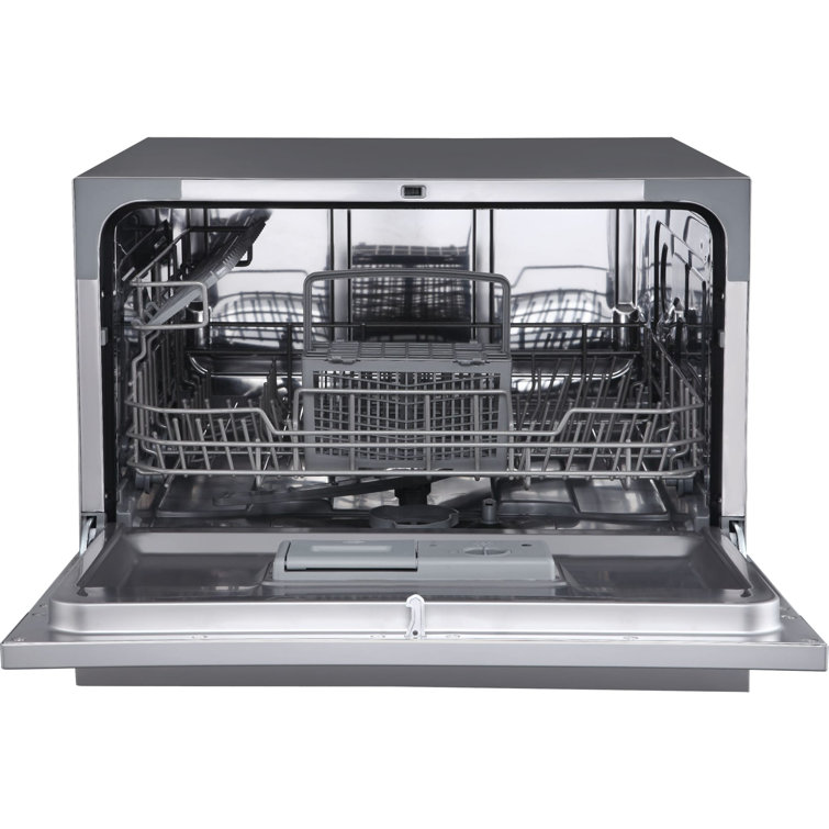 EdgeStar White 21.63 Inch Countertop Dishwasher with Energy Star