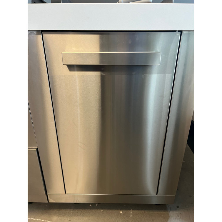 Stainless Steel Outdoor Kitchen Cabinet with Granite Countertop