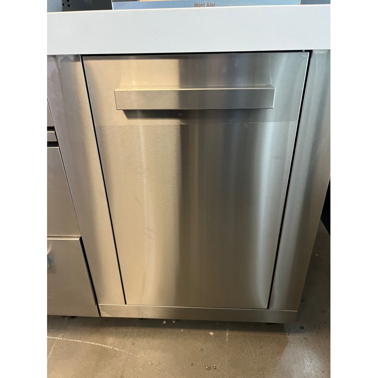 Stainless Steel Outdoor Kitchen Cabinet with Granite Countertop