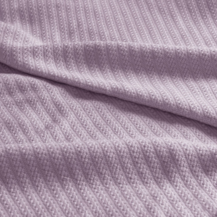 King Lilac Liquid Cotton Machine Washable Blanket