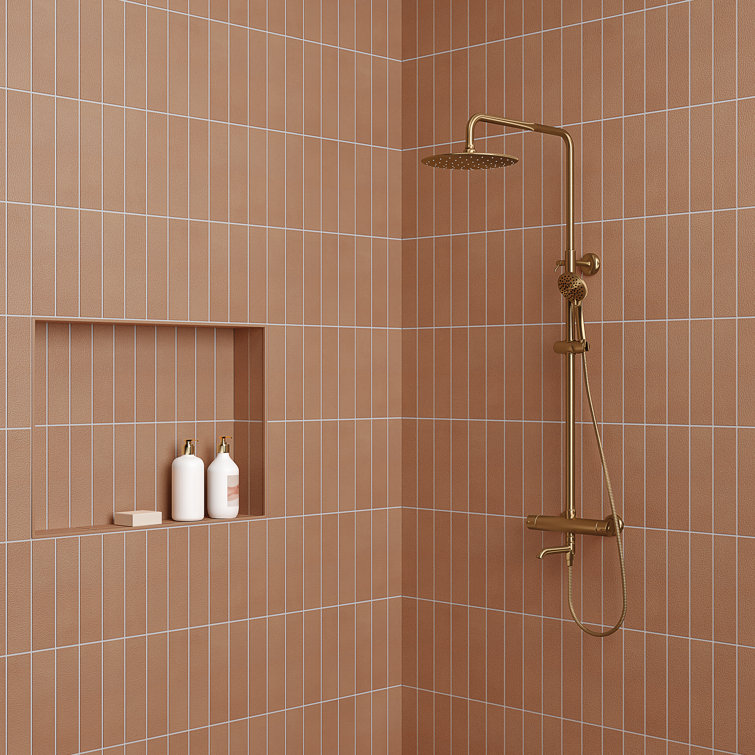 Sahara 3" x 12" Matte Beige Porcelain Wall & Floor Tile