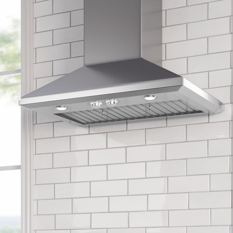 Avallon 36-Inch Stainless Steel Convertible Wall Mounted Range Hood