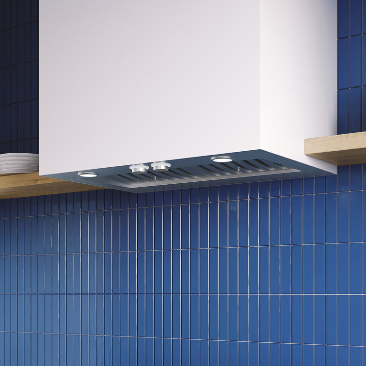 Avallon 34 Inch Stainless Steel Convertible Range Hood Insert