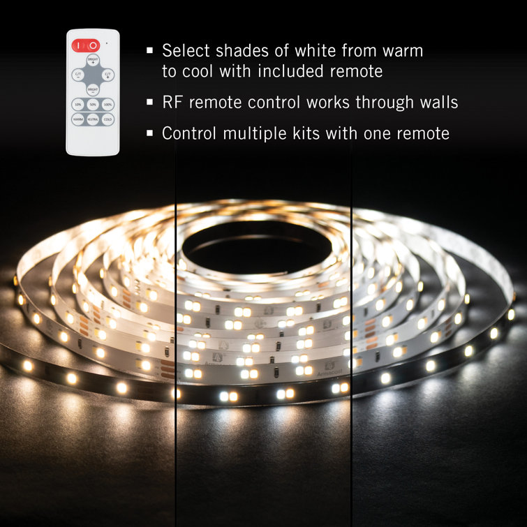 Armacost 16 ft. Tunable White LED Strip Tape Light Kit
