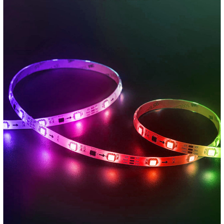 25 ft Multi-Color LED Strip Light with Remote