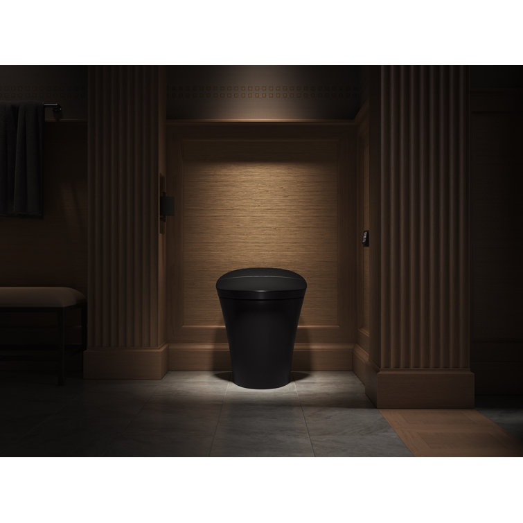 Elongated High-Efficiency Intelligent Toilet with Dual Flush and Heated Seat