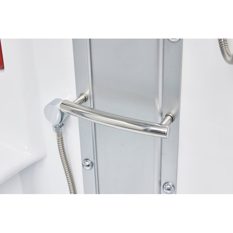 Mesa WS-803A Clear Glass Walk-In Steam Shower Kit