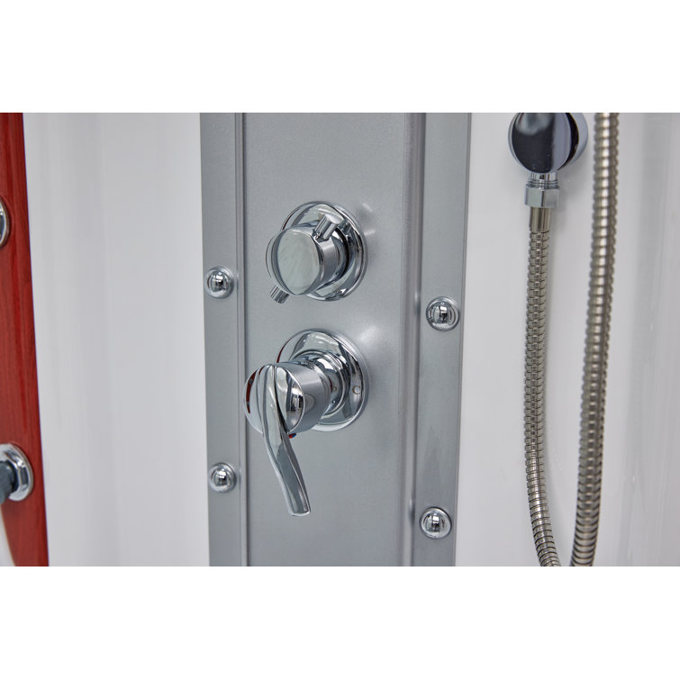 Mesa WS-803A Clear Glass Walk-In Steam Shower Kit