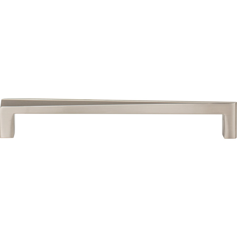 8" Brushed Nickel Contemporary Bar Pull with Mounting Hardware