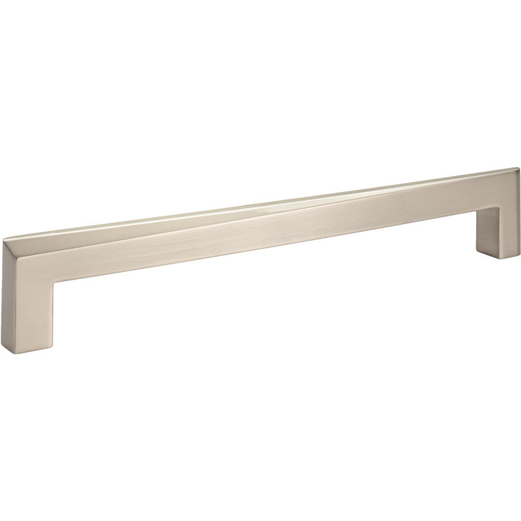 Brushed Nickel 12" Contemporary Appliance Bar Pull