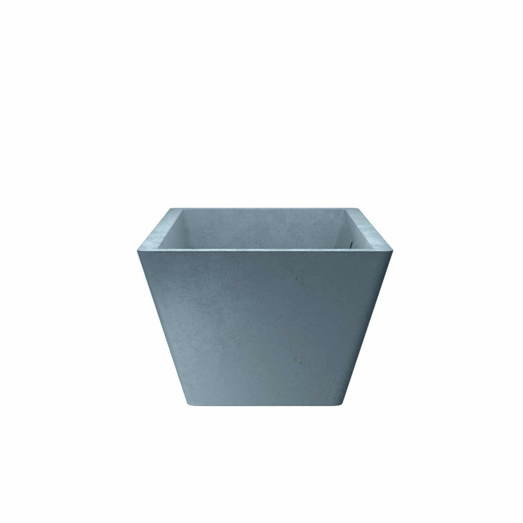 NativeStone 66" Ocean Blue Freestanding Concrete Bathtub