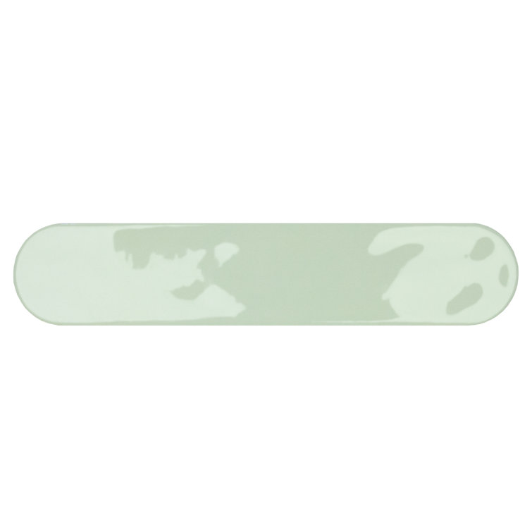 Verde Green Polished Ceramic Subway Wall Tile 2x10