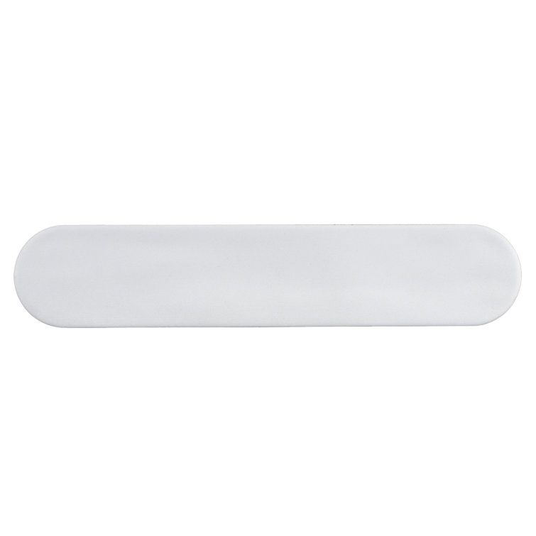 Blanco White Matte Ceramic Subway Wall Tile 2x9