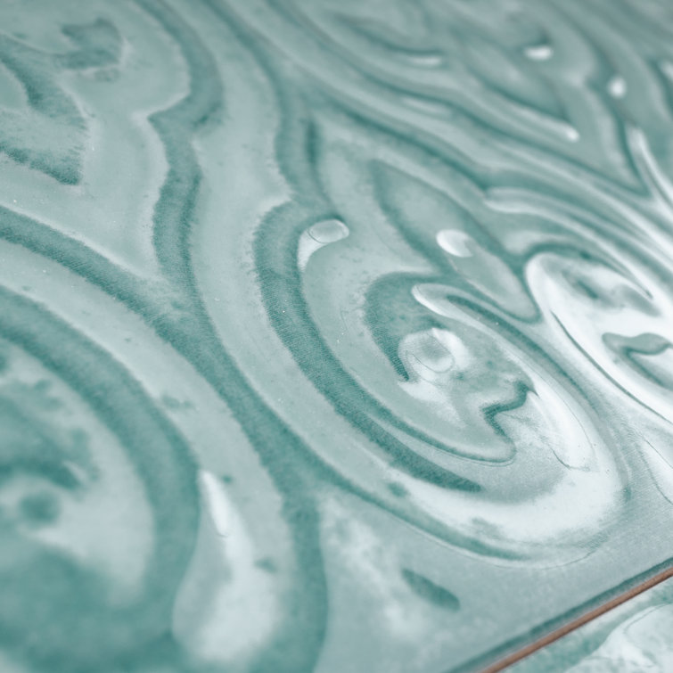 Mar Green Polished Ceramic Subway Wall Tile 5x10