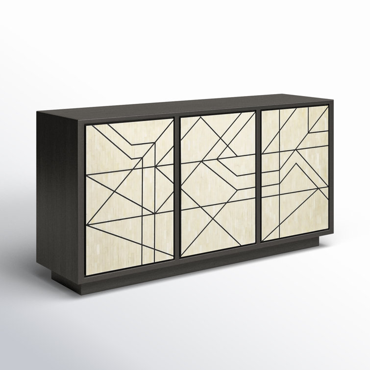 Greta 59" Bone Inlay and MDF Modern Sideboard
