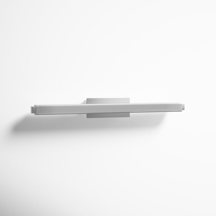 Sleek Mini Vogue 24" LED Bath Vanity Light in Brushed Nickel