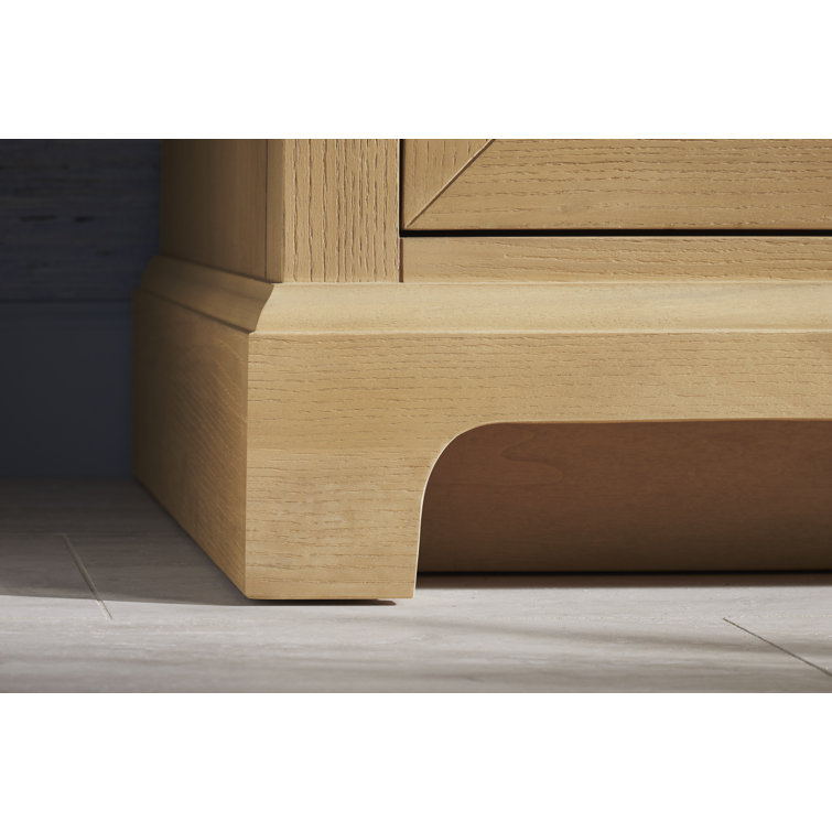 Charlemont 24" Light Oak Bathroom Vanity with Quartz Top