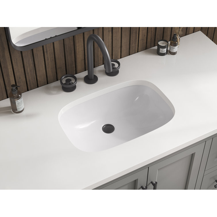 Quo 48'' Mohair Gray Bathroom Vanity with Quartz Top