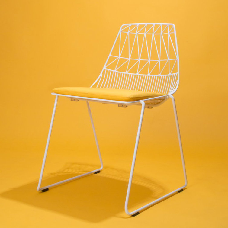 Lucy Black Metal Saddle Style Counter Stool