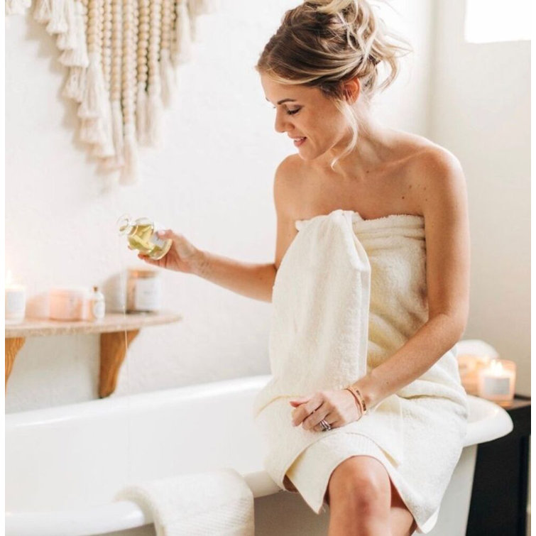 Ivory Organic Turkish Cotton 6-Piece Bath Towel Set