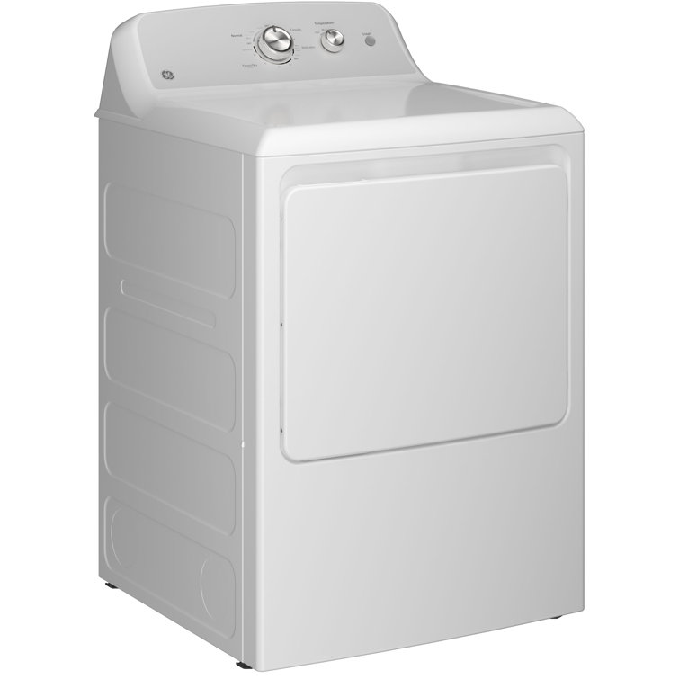 White Energy Star Electric Dryer with Drying Rack