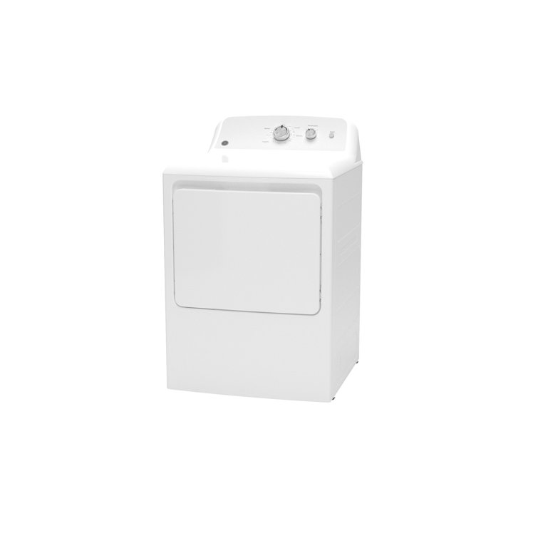 White Energy Star Electric Dryer with Drying Rack