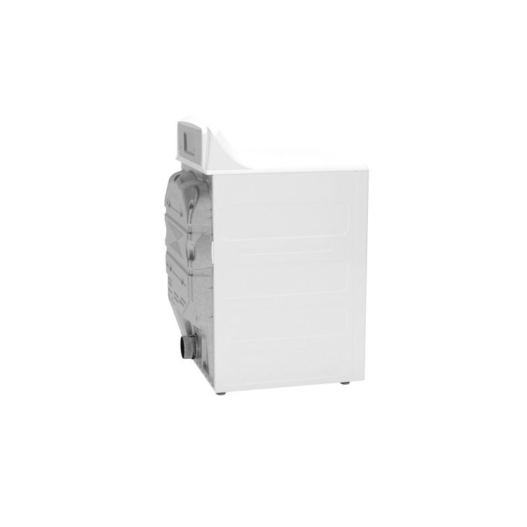 White Energy Star Electric Dryer with Drying Rack