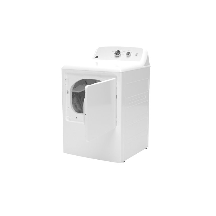White Energy Star Electric Dryer with Drying Rack