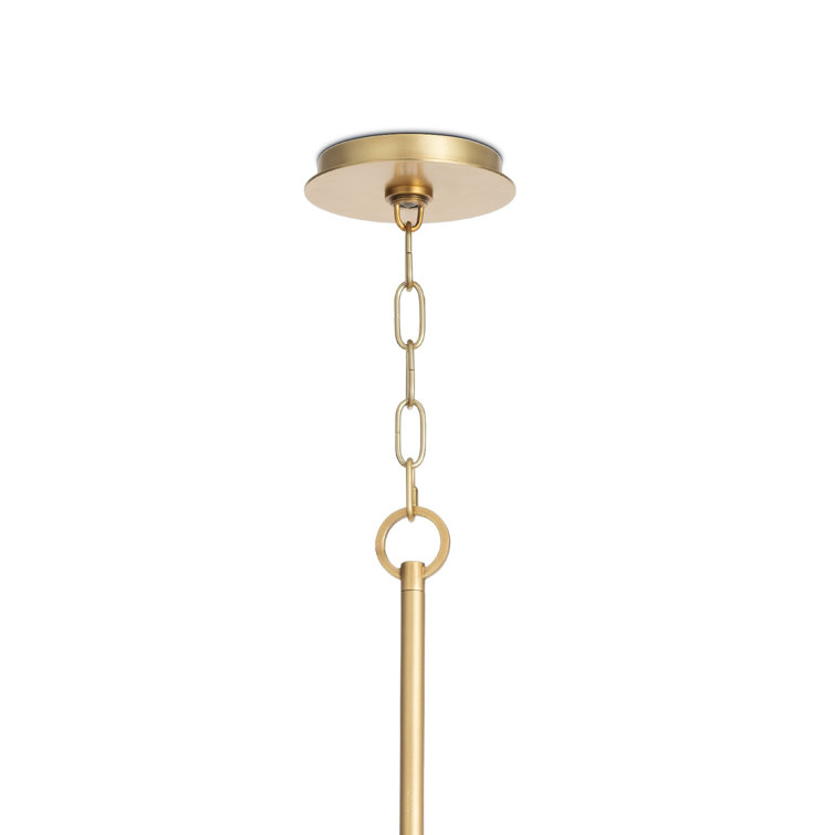 Natural Brass Sputnik Chandelier with Alabaster Glass Globes