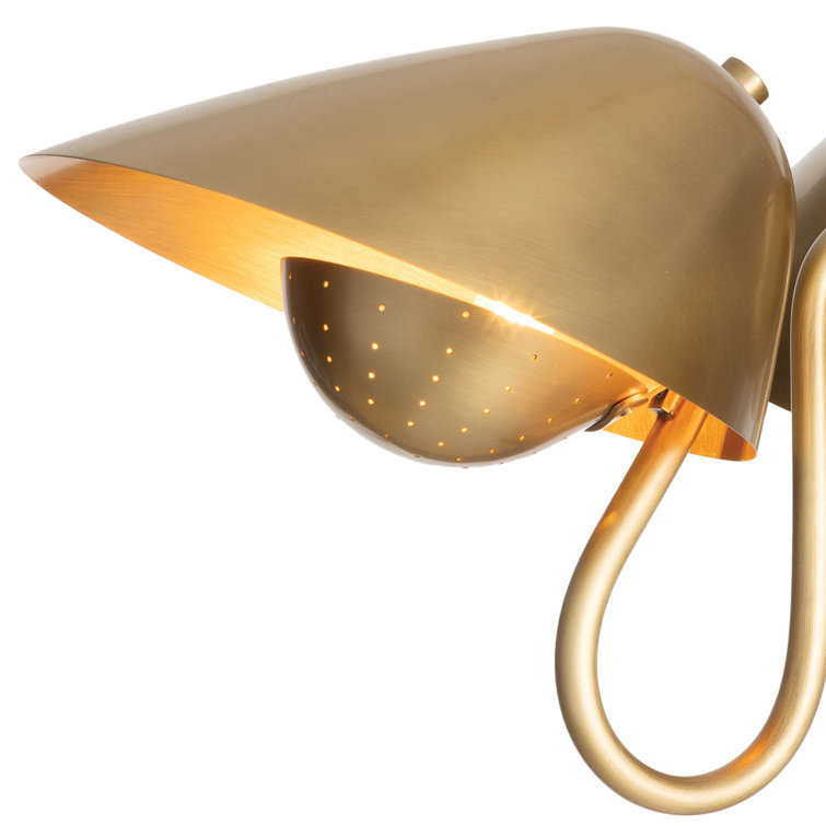 Keaton 23" Natural Brass 3-Light Pendant