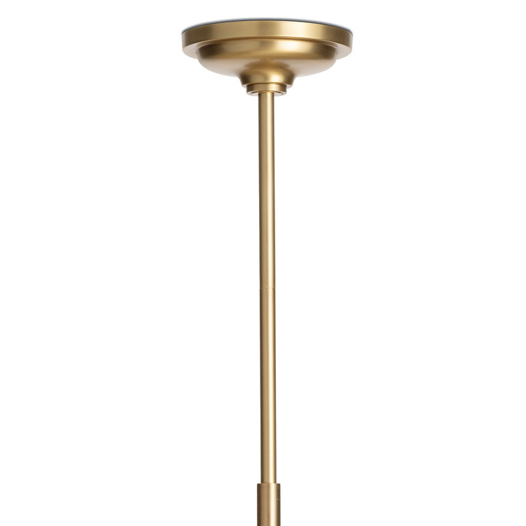 Keaton 23" Natural Brass 3-Light Pendant