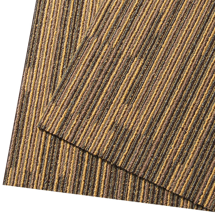 20'' W x 20'' L Level Cut And Loop Polyester Carpet Tile