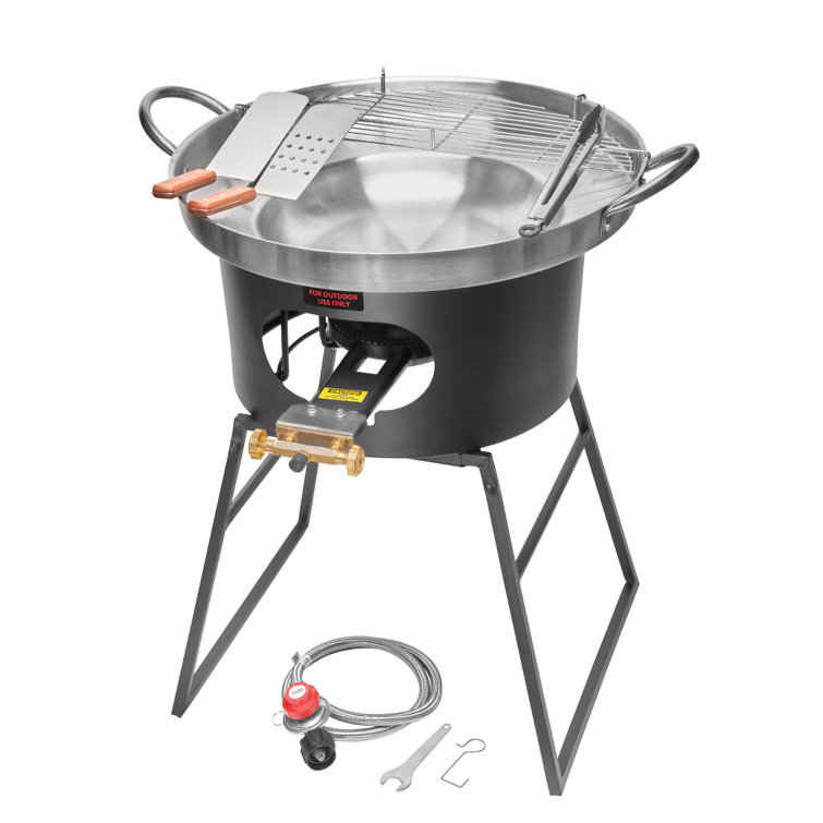 Barton 23" Stainless Steel Propane Burner Stove Set