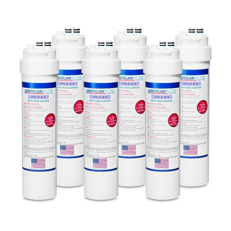 American Filter Company 6-Pack White Water Filter Cartridges