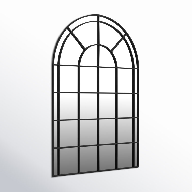 Grantola Transitional Full-Length Black Wood Mirror