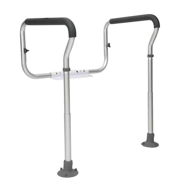 Adjustable Aluminum Toilet Safety Frame with Handrails