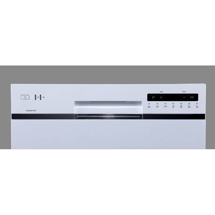 EdgeStar White 21.63 Inch Countertop Dishwasher with Energy Star