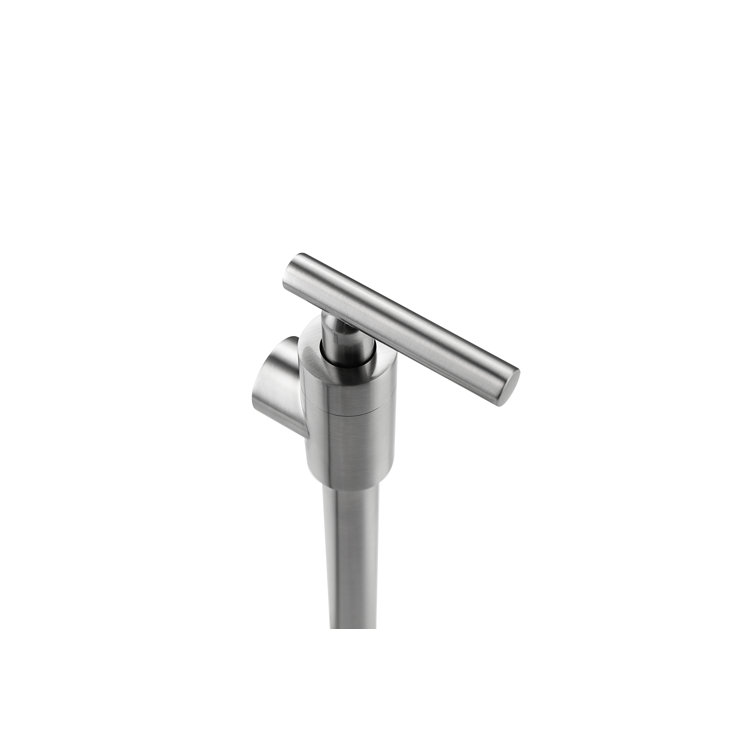 Gabriel Brushed Nickel Wall Mounted Pot Filler Faucet