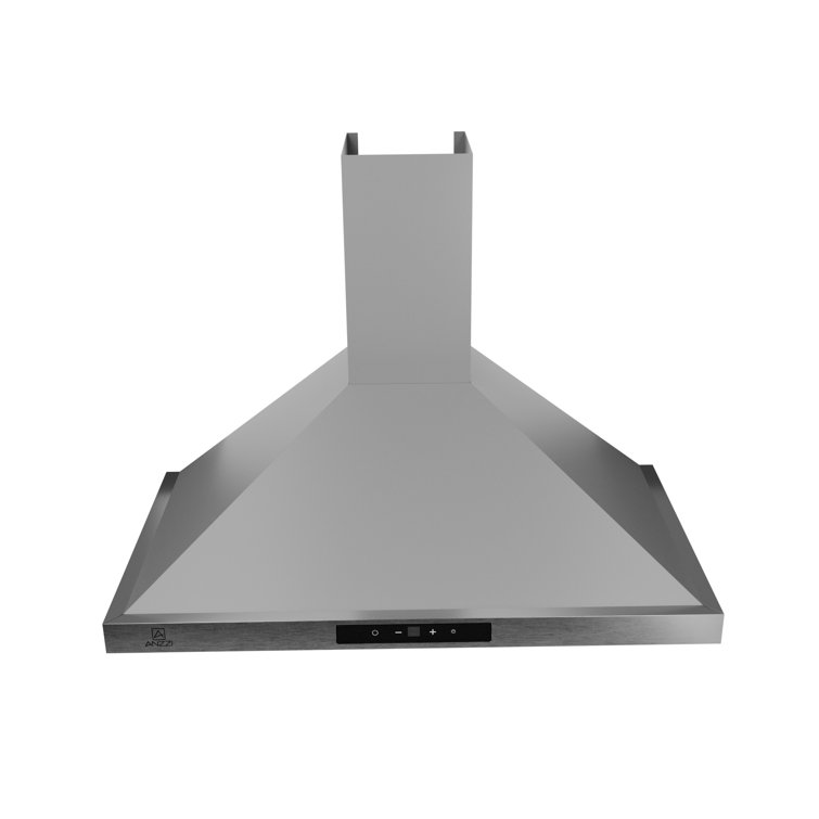 36" Stainless Steel Convertible Wall Mounted Range Hood with LED Lighting