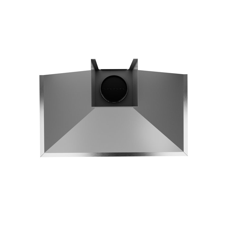 36" Stainless Steel Convertible Wall Mounted Range Hood with LED Lighting